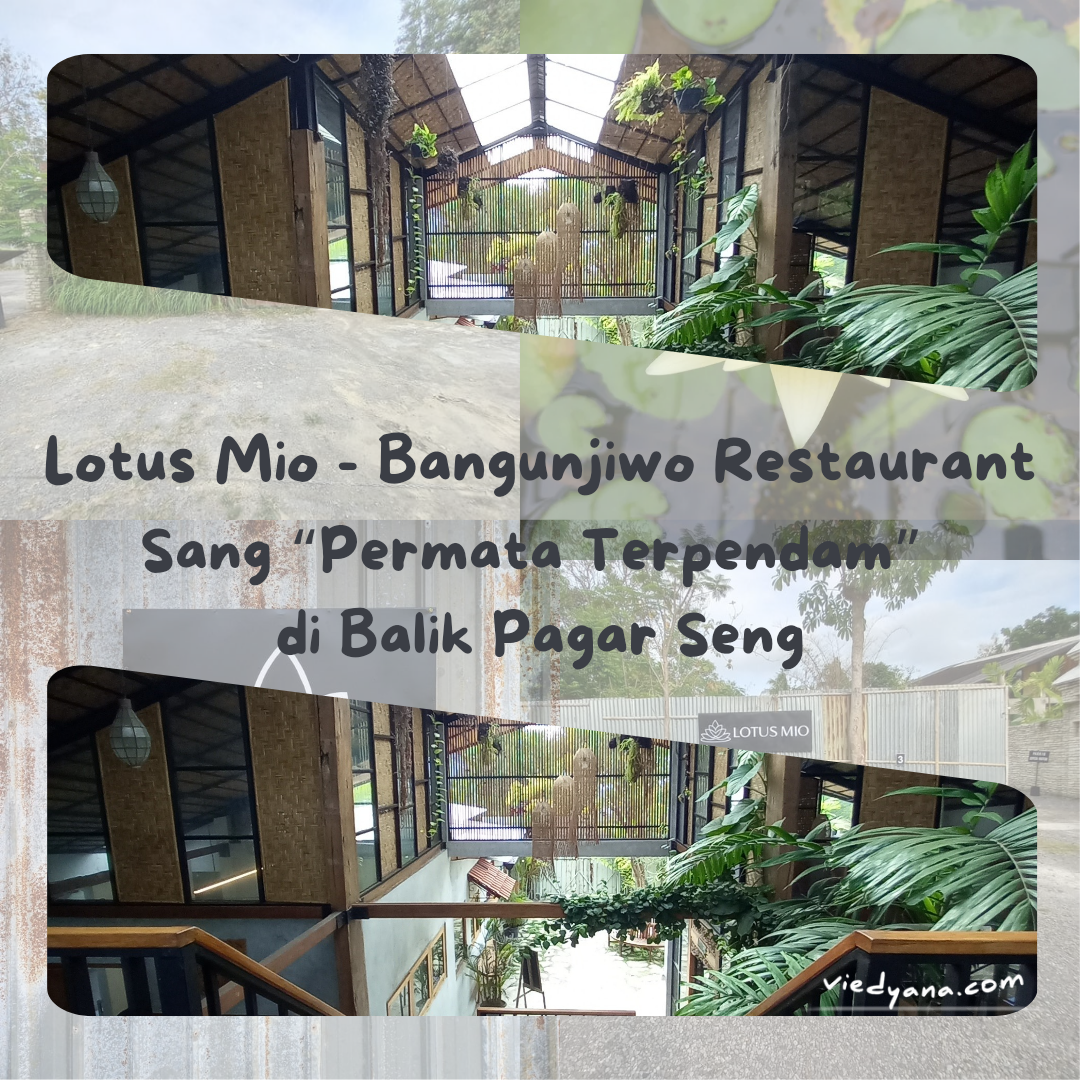 Lotus Mio – Bangunjiwo Restaurant, Sang “Permata Terpendam” di Balik Pagar Seng